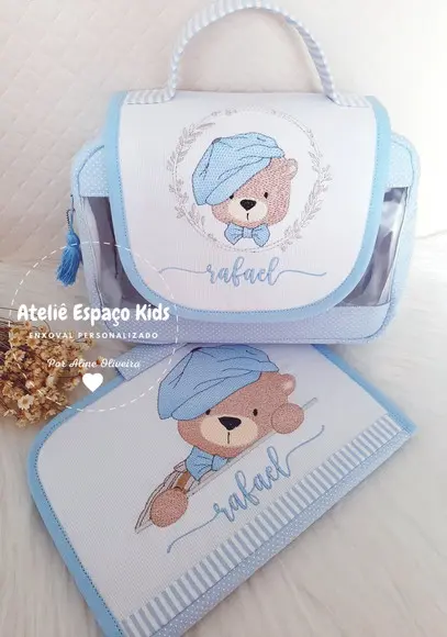 Capa para Caderneta de Vacinas e Maletinha Lili Multiuso