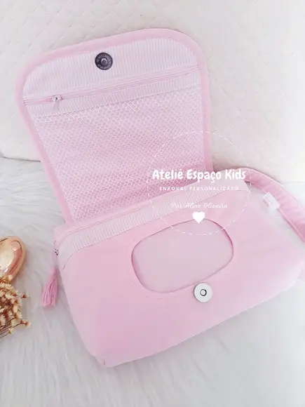 Capa para Caderneta de Vacinas e Necessaire do Bebê