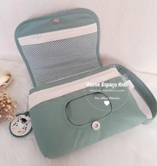Capa para Caderneta de Vacinas e Necessaire do Bebê