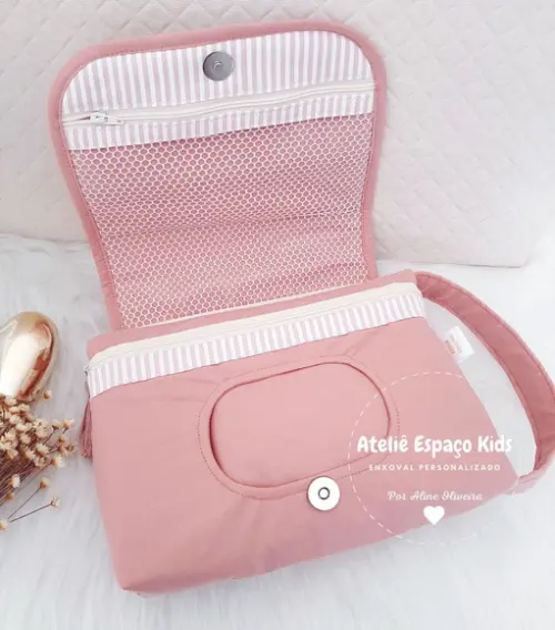 Capa para Caderneta de Vacinas e Necessaire do Bebê