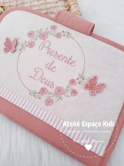 Capa para Caderneta de Vacinas e Necessaire do Bebê