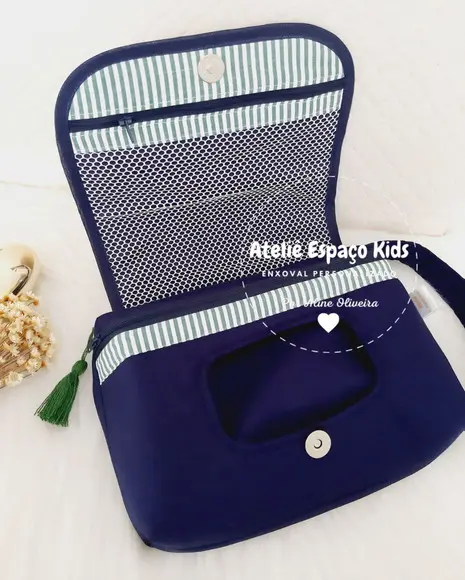 Capa para Caderneta de Vacinas e Necessaire do Bebê