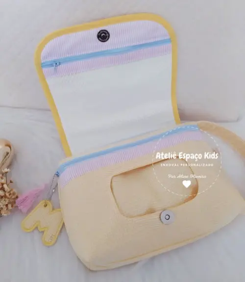Capa para Caderneta de Vacinas e Necessaire do Bebê