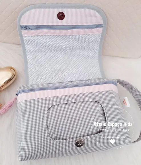 Capa para Caderneta de Vacinas e Necessaire do Bebê