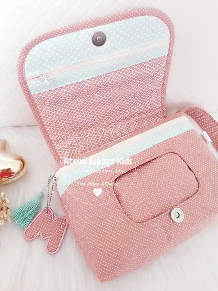 Capa para Caderneta de Vacinas e Necessaire do Bebê