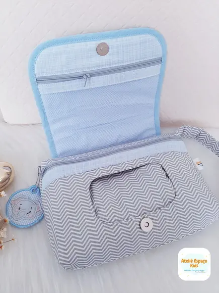 Capa para Caderneta de Vacinas e Necessaire do Bebê
