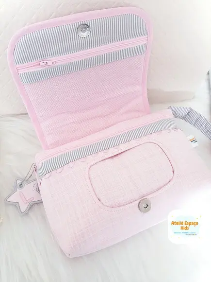 Capa para Caderneta de Vacinas e Necessaire do Bebê