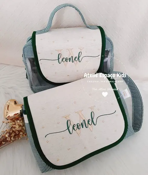 Maletinha Lili e Necessaire do Bebê
