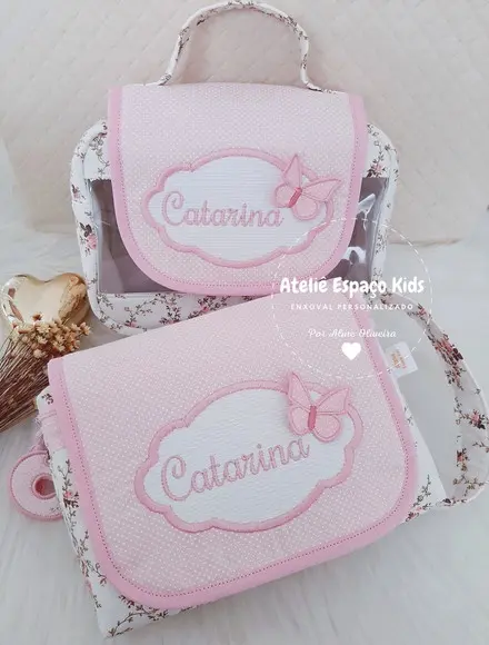 Maletinha Lili e Necessaire do Bebê