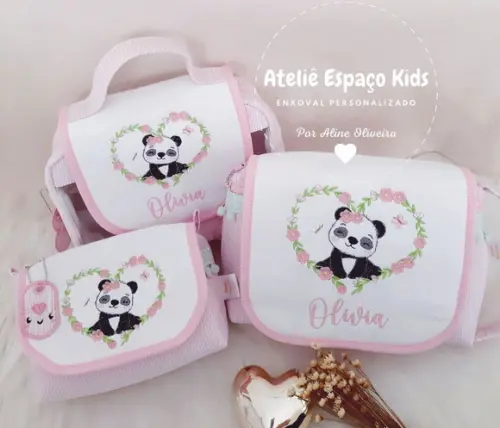 Maletinha Lili, Farmacinha P e Necessaire do Bebê