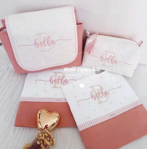 Necessaire Básica, Fralda de Boca e Passeio, Trocador