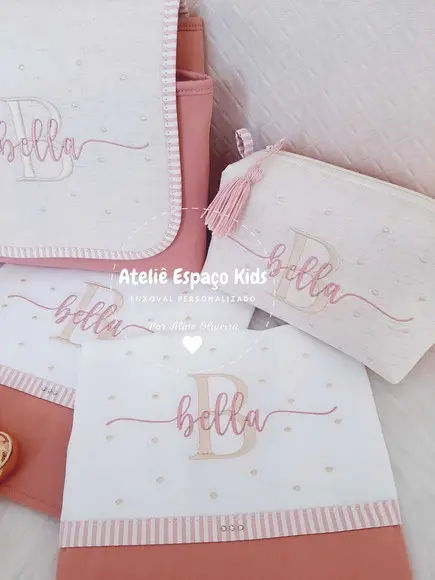 Necessaire Básica, Fralda de Boca e Passeio, Trocador