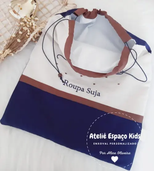 Necessaire Básica, Saquinho Limpinhas e Sujinhas