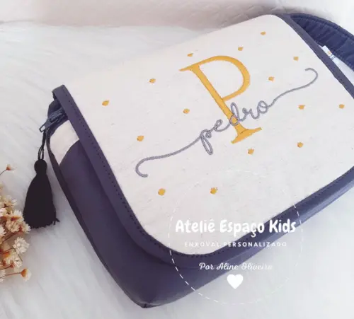 Necessaire do Bebê - Cor Chumbo