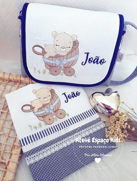 Necessaire do Bebê e Fralda de Boca