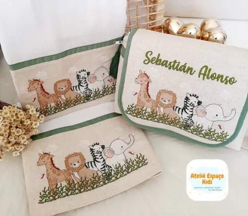 Necessaire do Bebê e Fraldas de Boca Luxo
