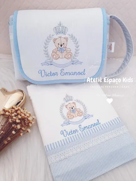 Necessaire do Bebê e Toalhinha de Boca