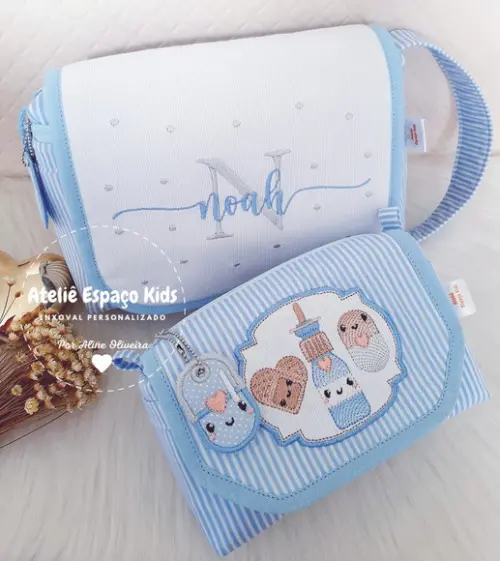 Necessaire do Bebê, Farmacinha, Maletinha e Saquinhos Organi