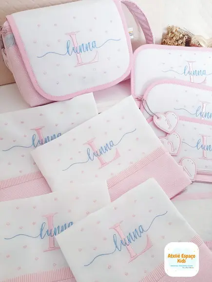 Necessaire do Bebê, Fraldas de Passeio e Boca, Organizadores