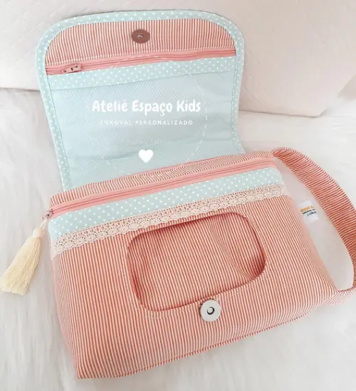 Necessaire do Bebê, Fraldas Passeio e Boca Modelo Luxo