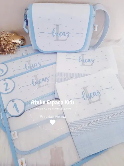Necessaire do Bebê, Organizadores, Fralda de Boca e Passeio