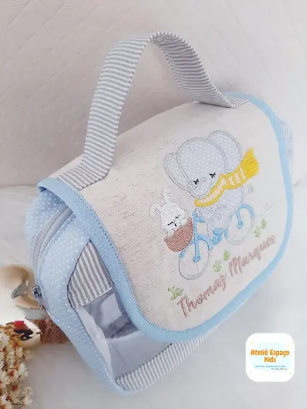 Necessaire Maletinha Lili e Capa para Caderneta de Vacinas