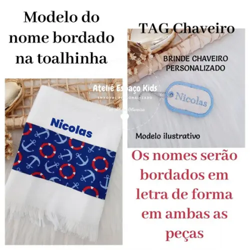 Necessaire para Higiene Bucal - Pronta Entrega