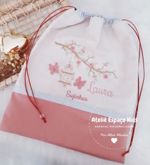 Saquinho Organizador Sujinhas