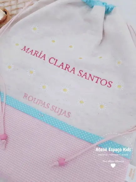 Saquinho Organizador Sujinhas