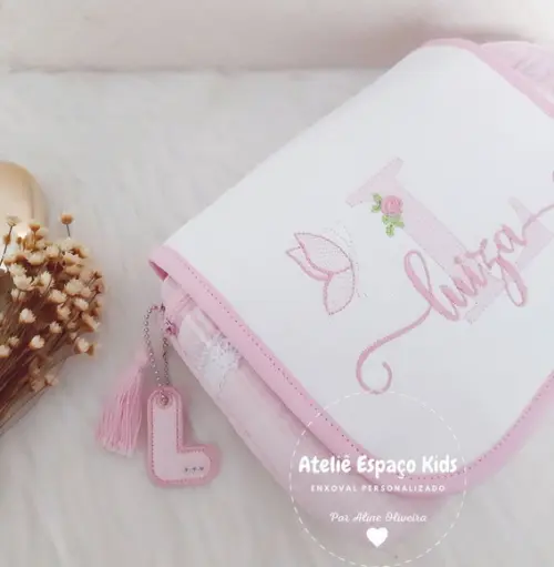 Toalha de Banho, Fraldas, Necessaire Bebe e Cueiro em Malha