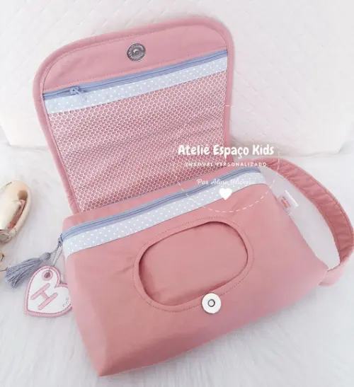 Toalha de Banho, Necessaire do Bebê e Fralda Passeio