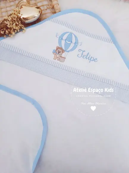 Toalha Fralda com Capuz