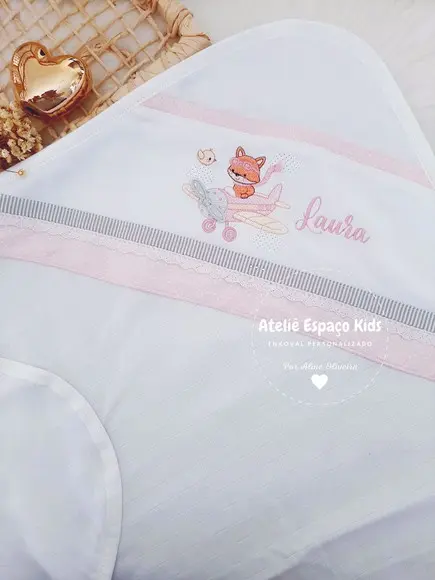 Toalha Fralda com Capuz