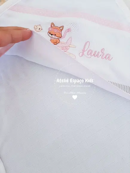 Toalha Fralda com Capuz