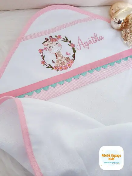 Toalha Fralda com Capuz