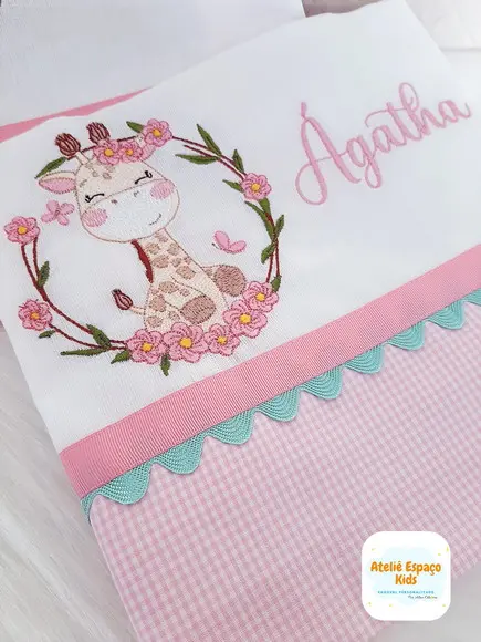 Toalha Fralda com Capuz e Fraldas de Boca