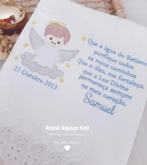 Toalhinha para Batizado
