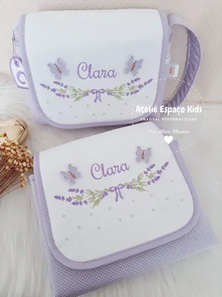 Trocador Portátil e Necessaire do Bebê