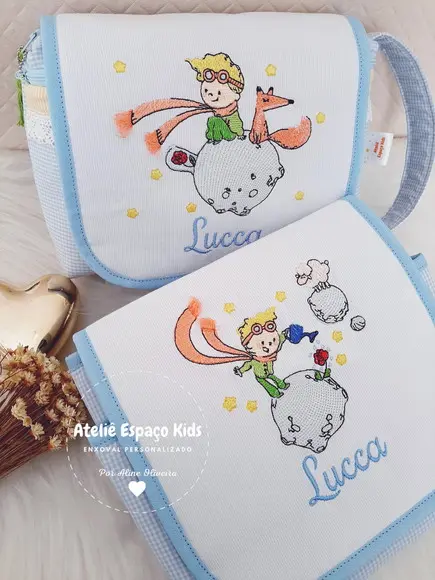 Trocador Portátil e Necessaire do Bebê