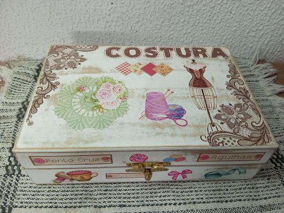 Caixa para Organizar Itens Costura
