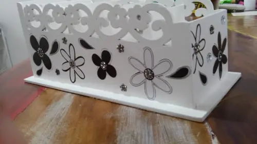 Porta Controle Remoto - Flores