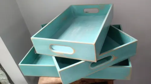 TRIO DE BANDEJAS MULTIUSO - PATINA