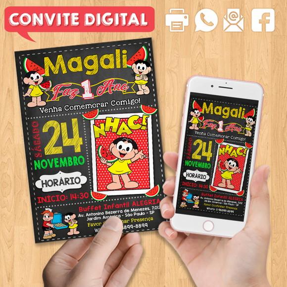 Convite Magali Digital para Whatsapp