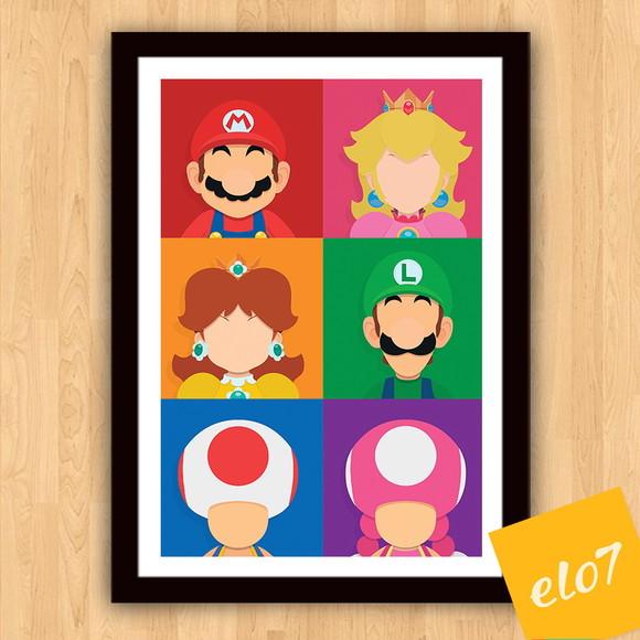 Quadro Pôster A3 c/ Moldura - Mario Casais 30x42cm