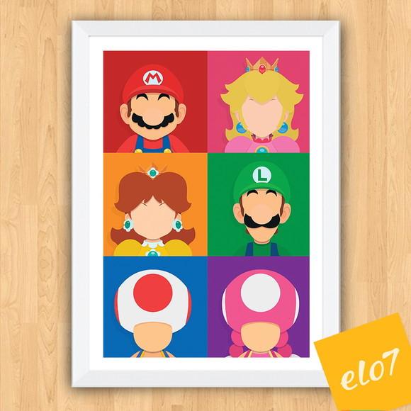Quadro Pôster A3 c/ Moldura - Mario Casais 30x42cm
