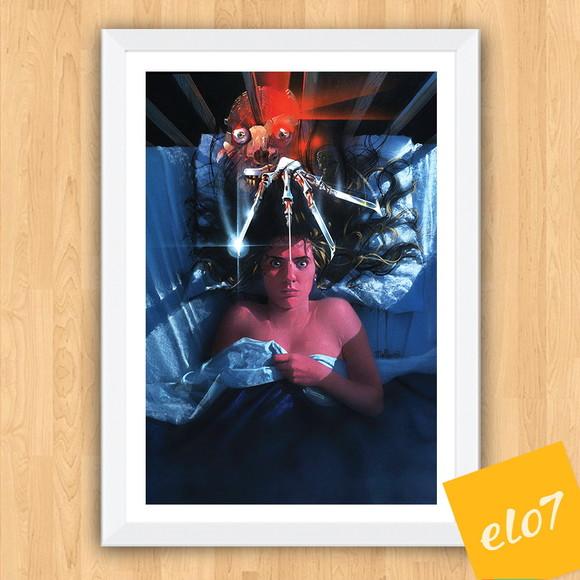 Quadro Pôster A3 c/ Moldura a Hora do Pesadêlo 30x42cm