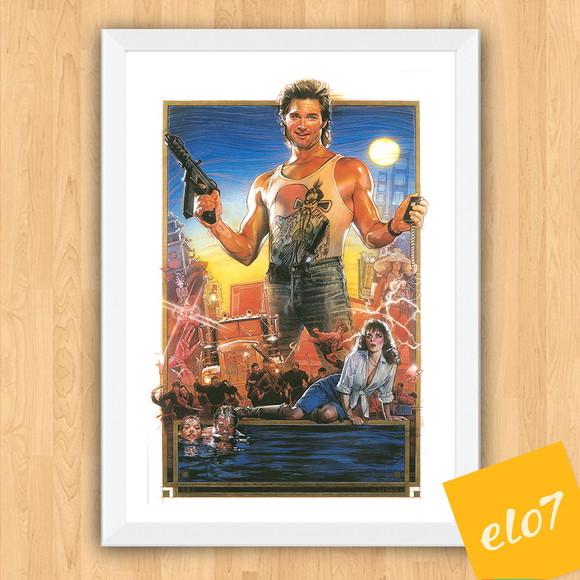 Quadro Pôster A3 c/ Moldura Big Trouble In Little China