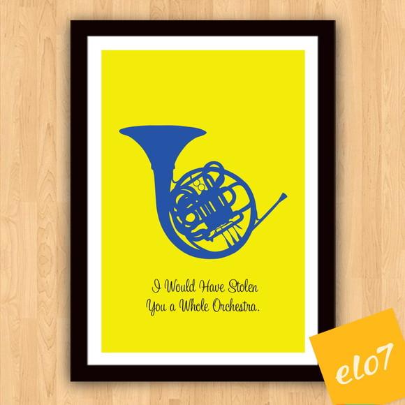 Quadro Pôster A3 c/ Moldura How I Met Your Mother - 30x42cm