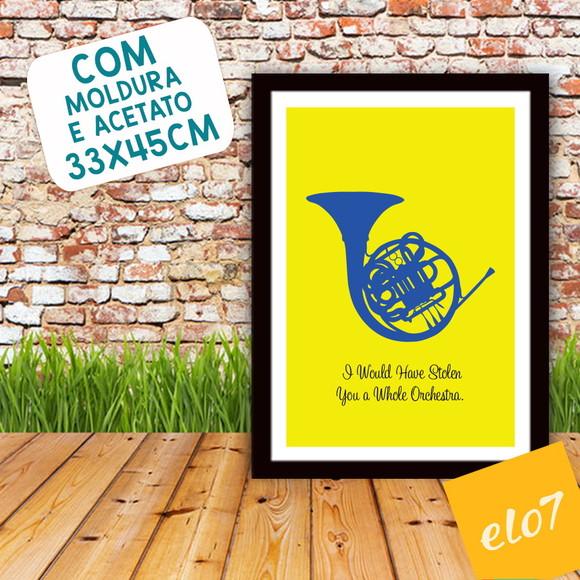 Quadro Pôster A3 c/ Moldura How I Met Your Mother - 30x42cm