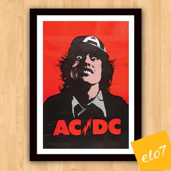Quadro Pôster A3 c/ Moldura Lock Up Your Daughters 30x42cm
